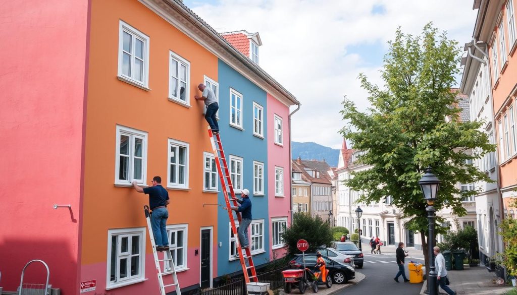 Malertjenester i norske byer