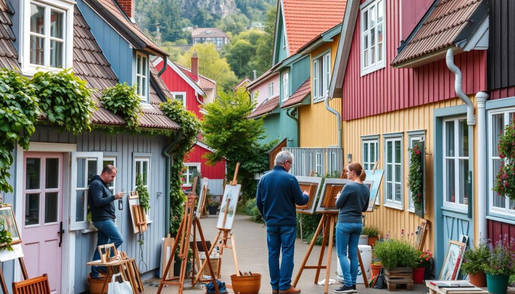 Malertjenester i norske byer