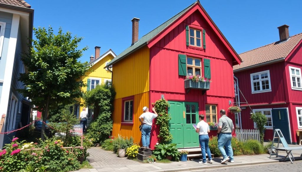 Malertjenester i norske byer