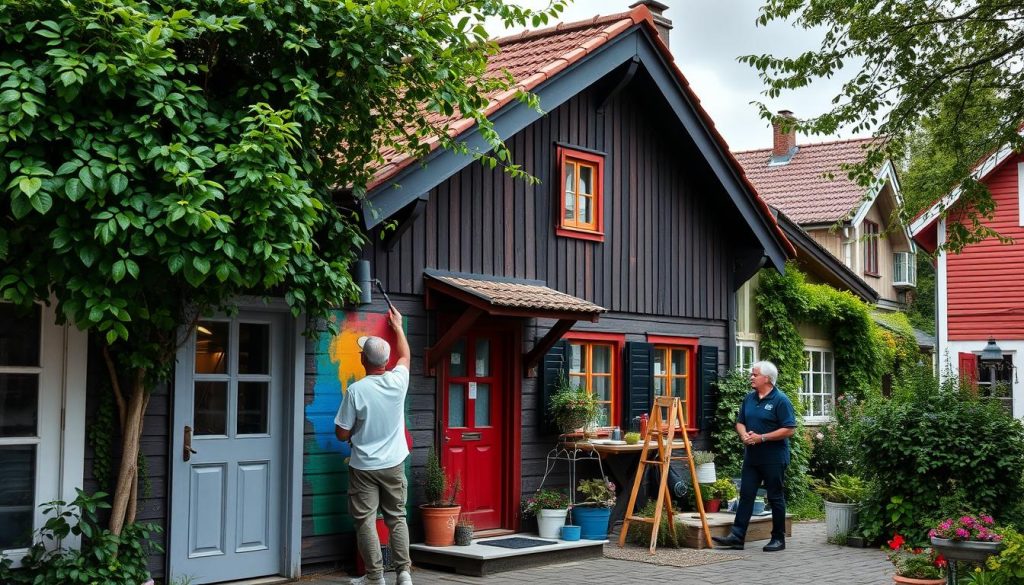 Malertjenester i norske byer