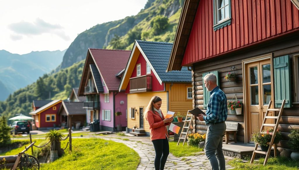 Maling tilbud i norske byer