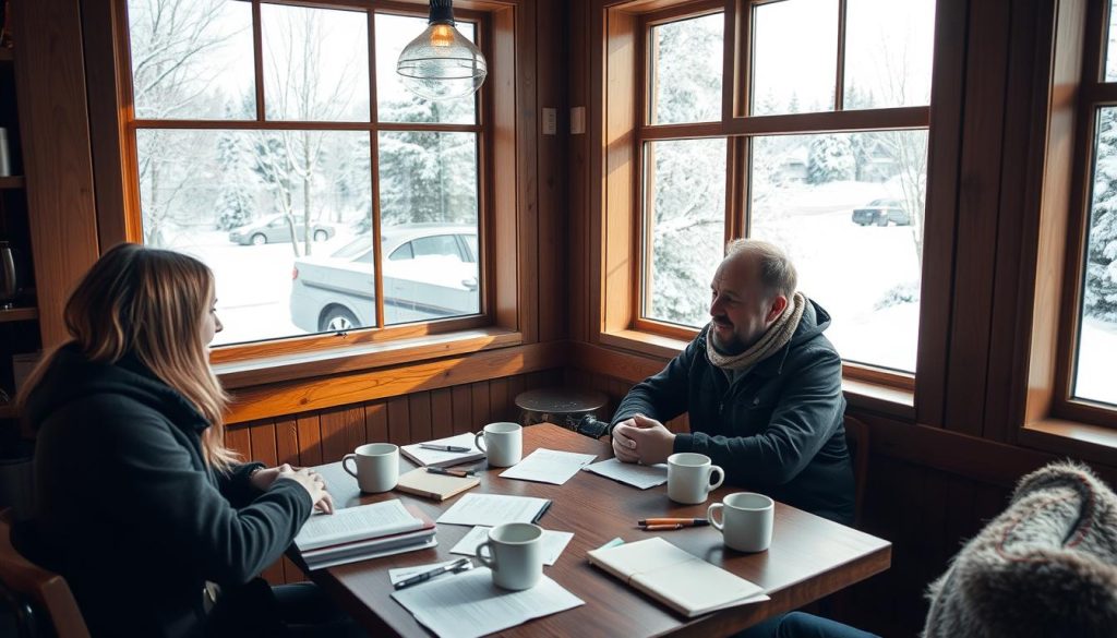 Manusforfatterskap i norske byer