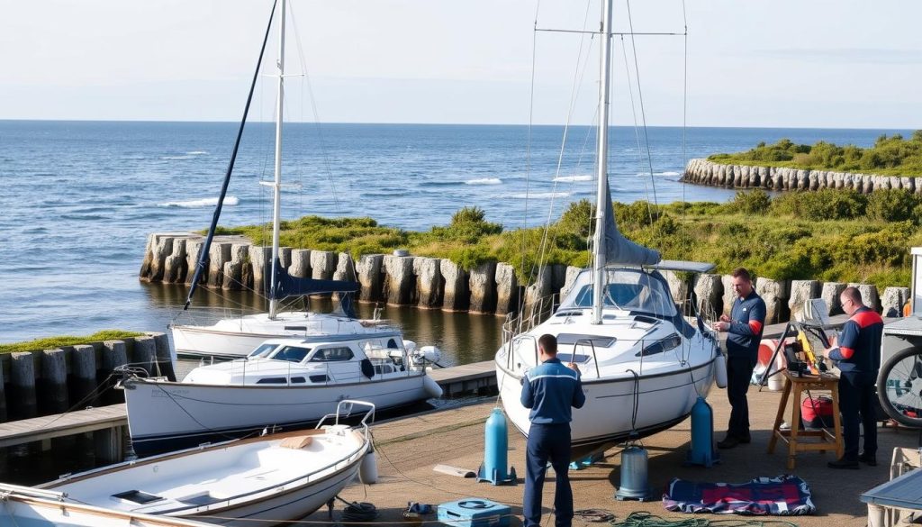 Marina båtservice og vedlikehold