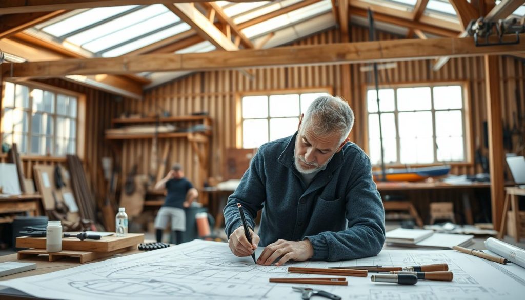 Marinteknisk ingeniør i arbeid