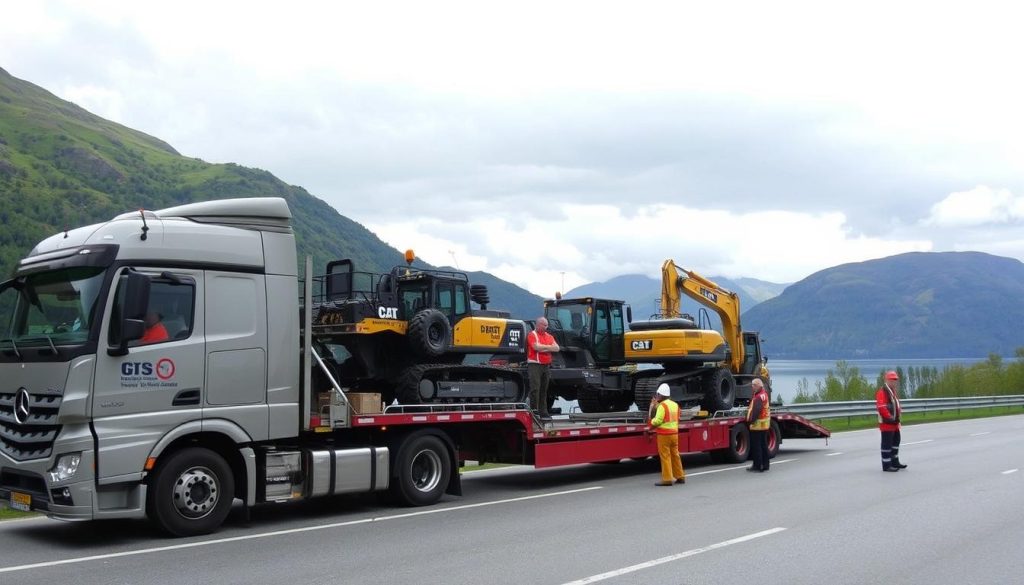 Maskintransport priser i Bergen