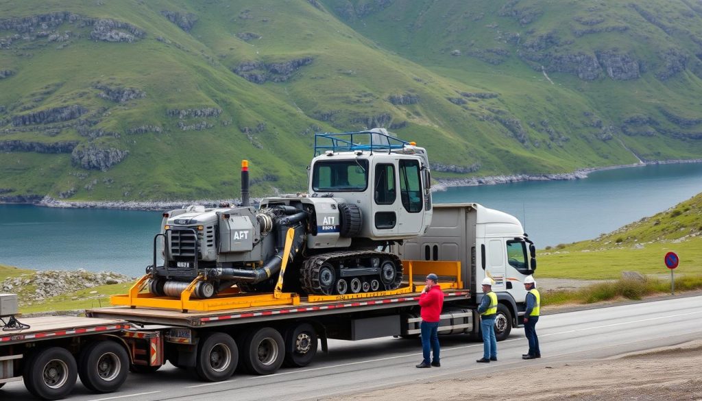 Maskintransport spesialoppdrag i Norge