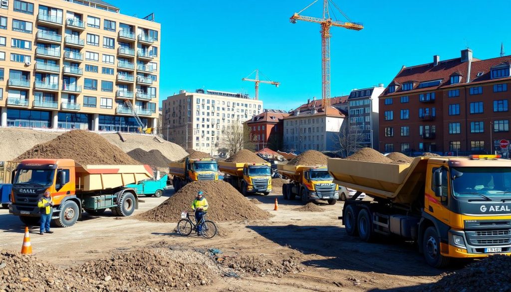 Massetransport Oslo byggeprosjekter