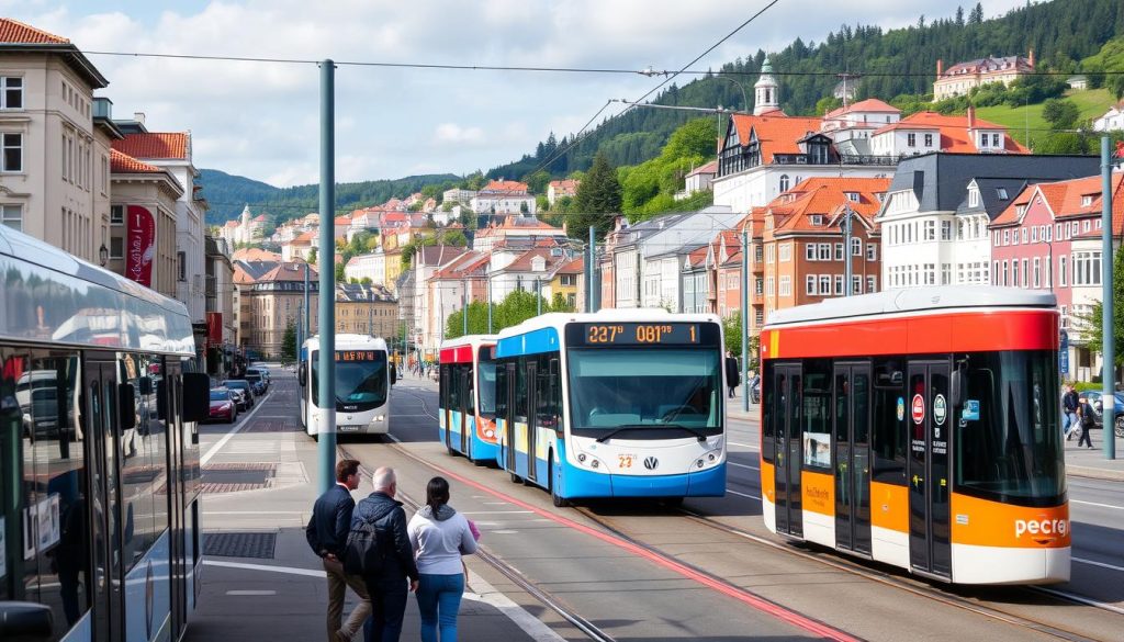 Massetransport i Kristiansand