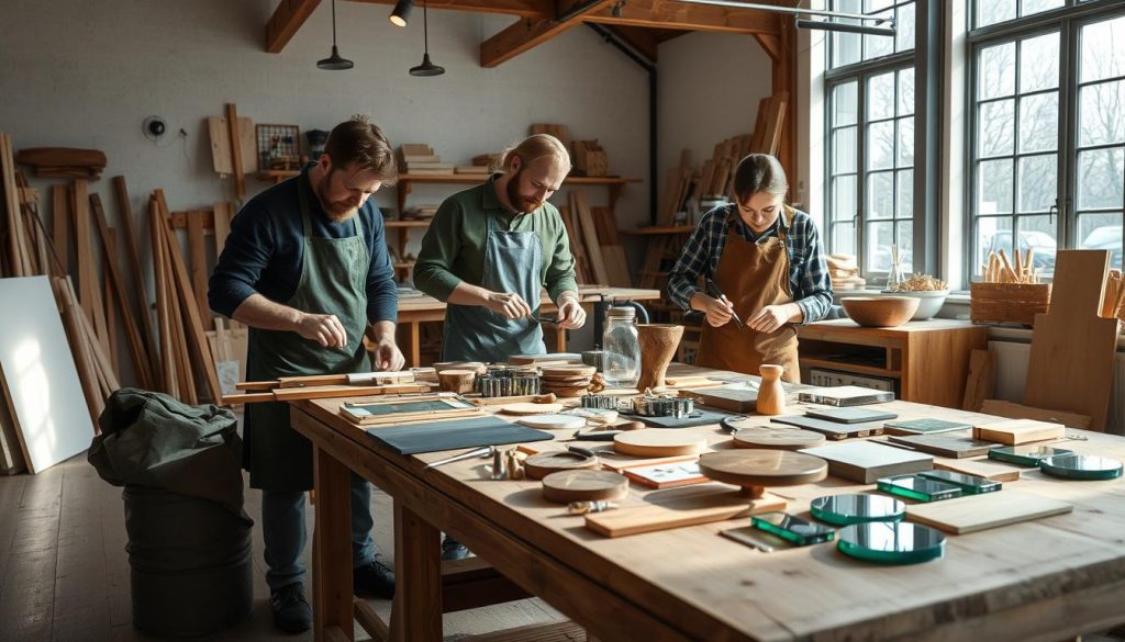 Materialkombinasjon tjenester