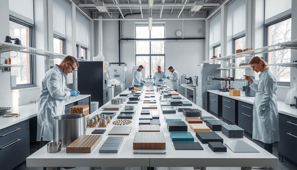 Materialprøver og laboratorieanalyse