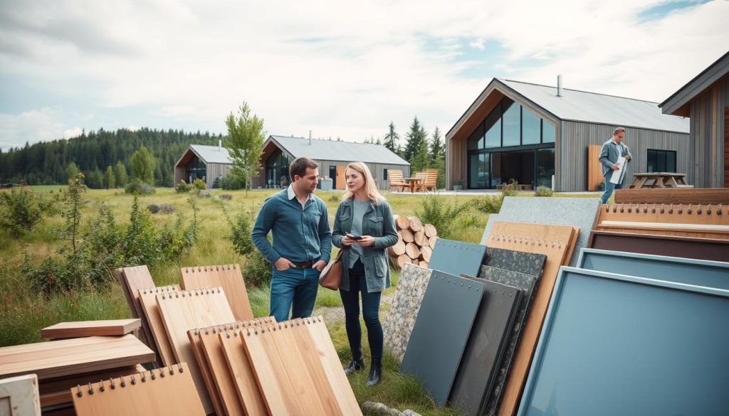 Materialvalg bygg leverandører