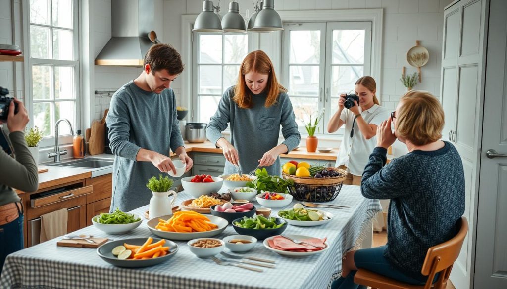 Matfotostyling i norske byer