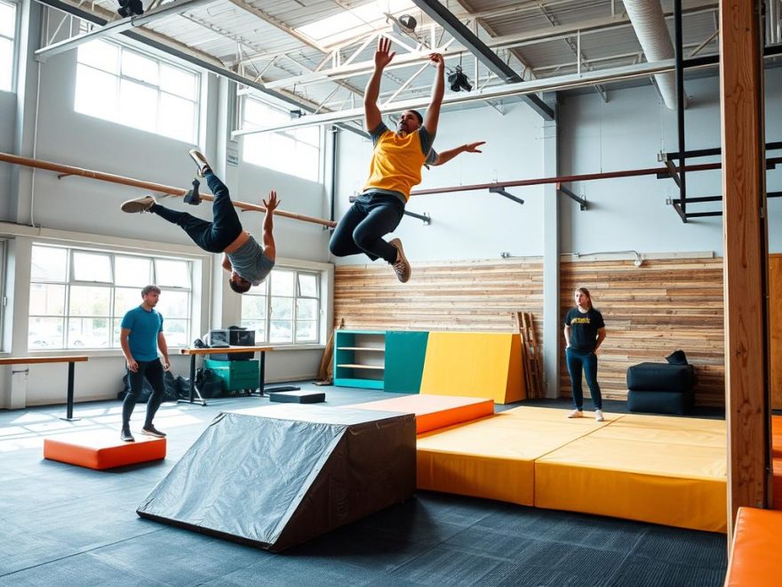 Medlemskap på parkour-treningssentre