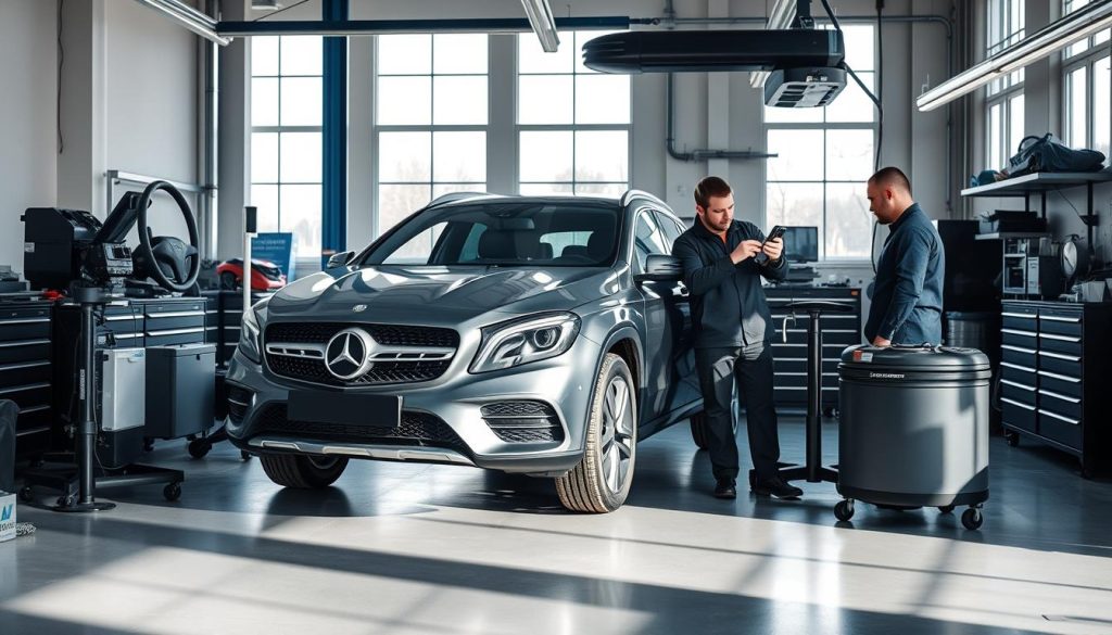 Mercedes klimaservice vedlikehold