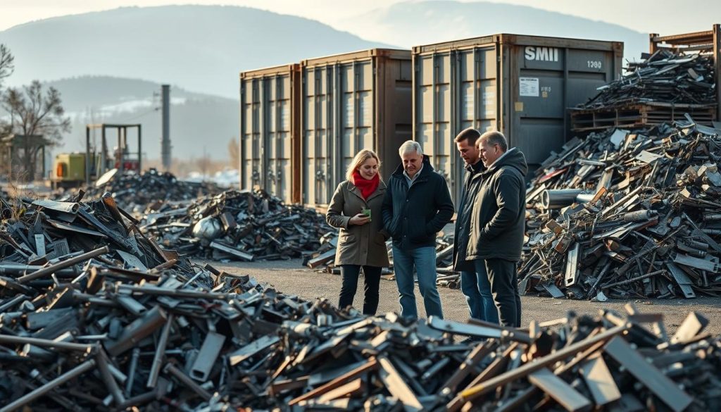 Metallavfallshåndtering leverandørvalg