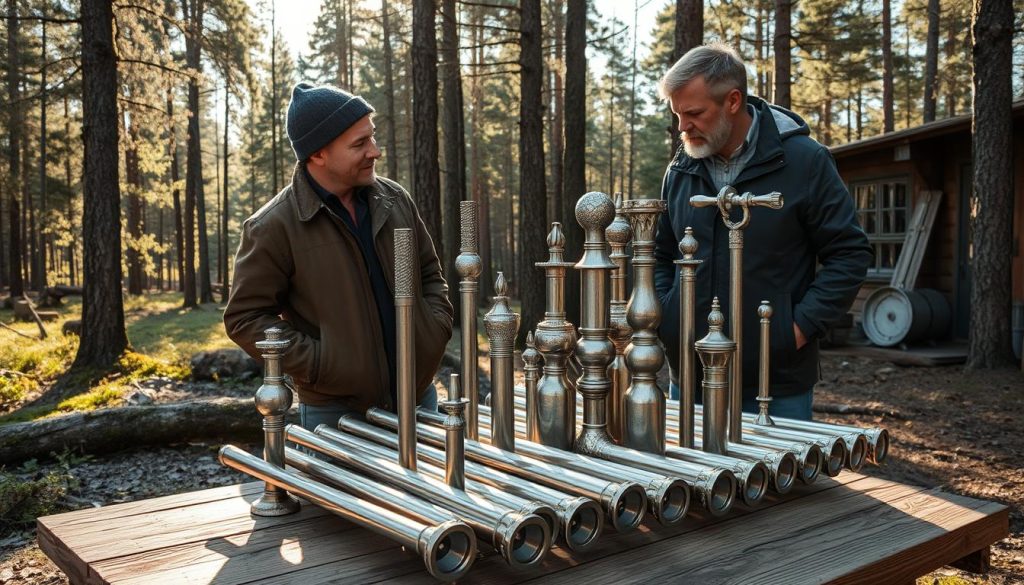 Metallstolper priser og kostnader