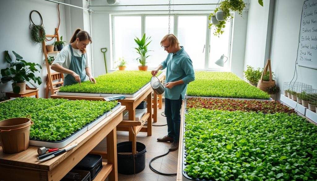 Microgreens produksjonskostnader