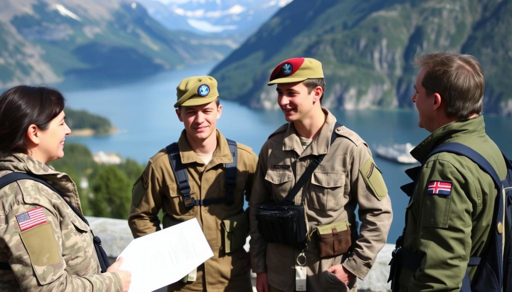 Militært personell rekruttering i Norge