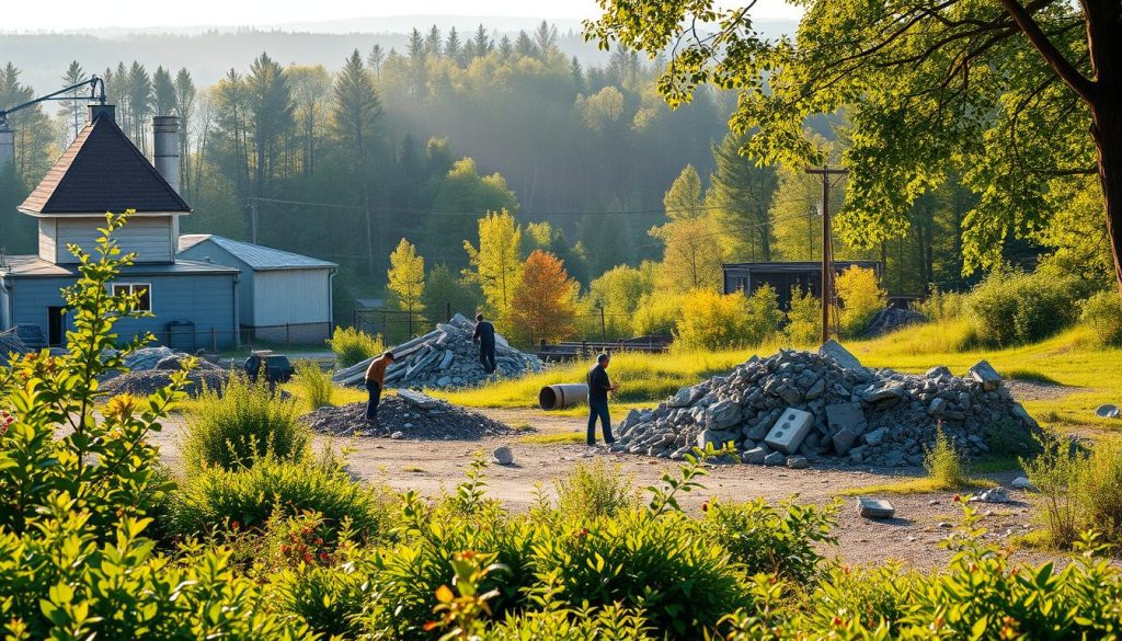 Miljøfordeler ved betongavfall gjenbruk