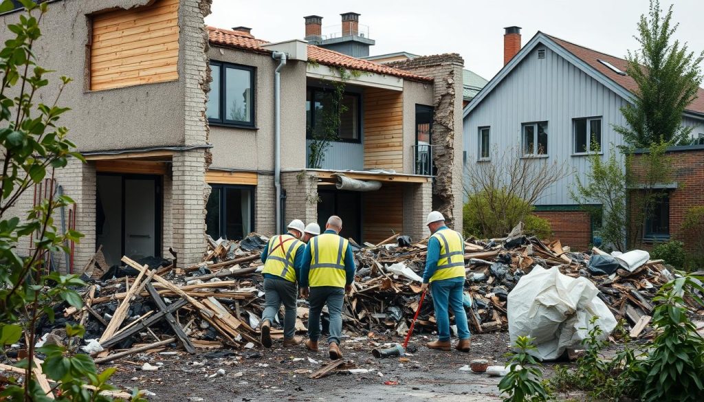 Miljøsanering bygg prosess