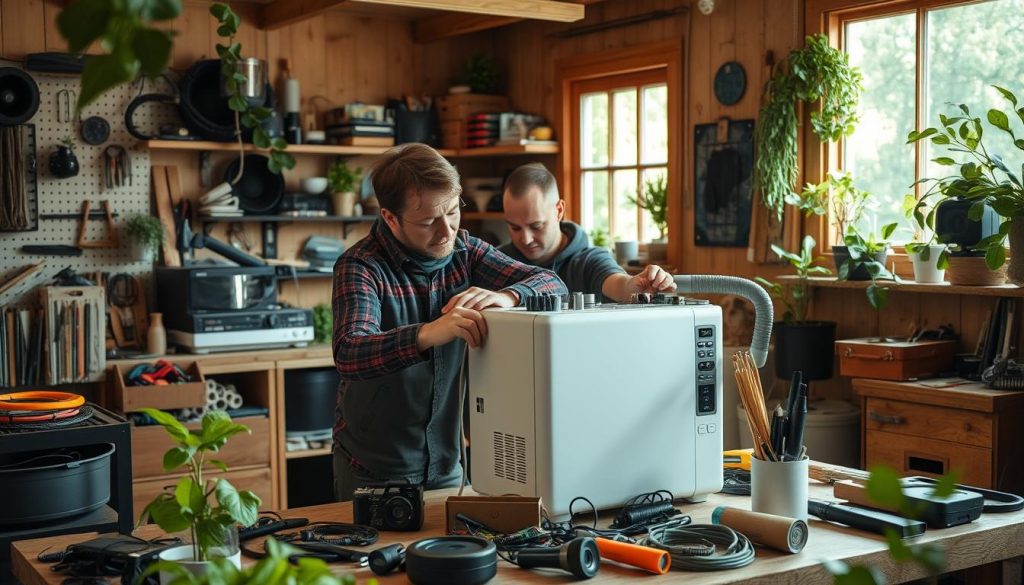 Miljøvennlig reparasjon av elektronikk