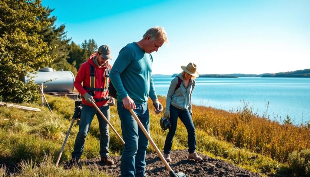 Miljøvennlig sanering av oljetank