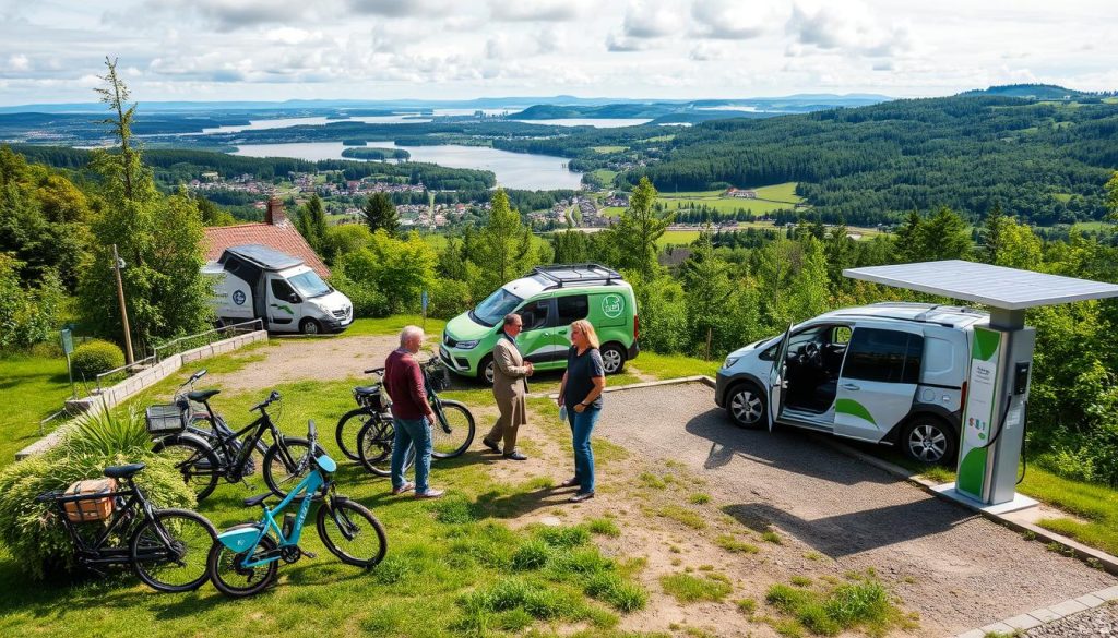 Miljøvennlig transport leverandør