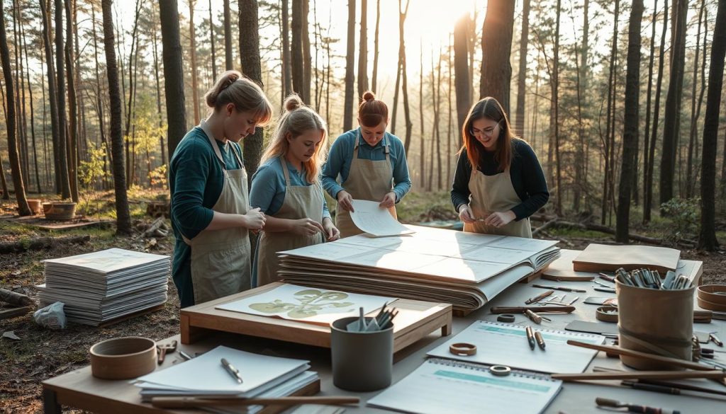 Miljøvennlige kalenderproduksjonsmetoder