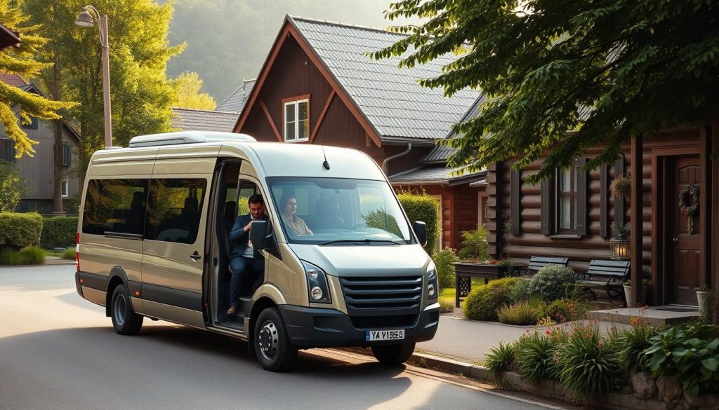 Minibuss sjåfør tjenester