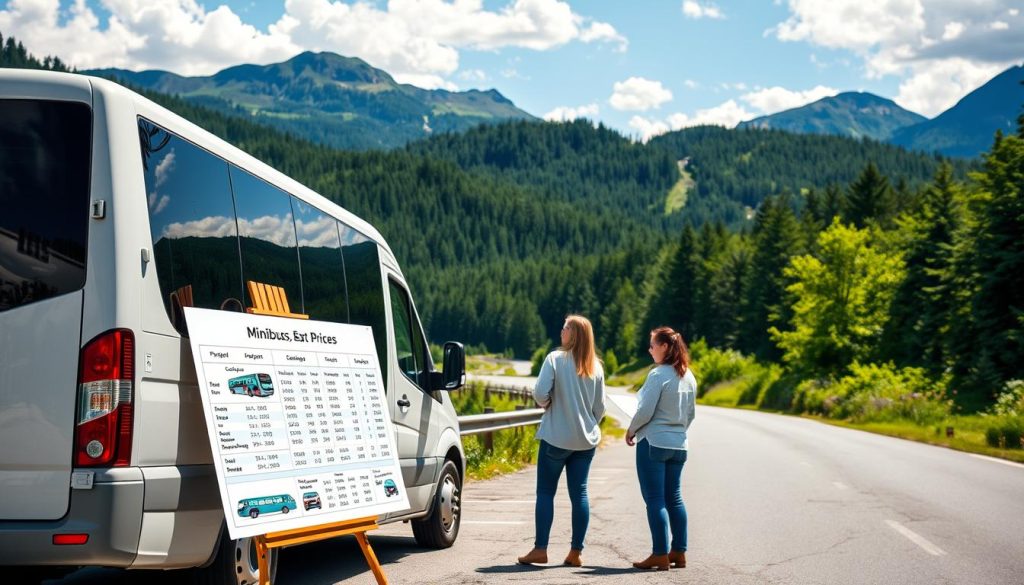 Minibuss transportpriser oversikt