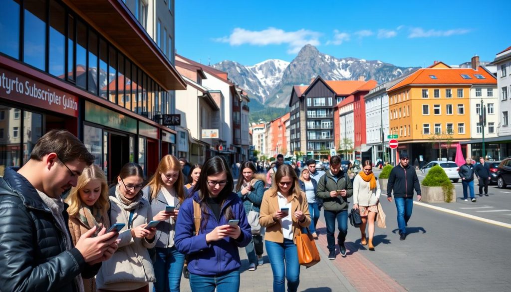 Mobilabonnement i norske byer