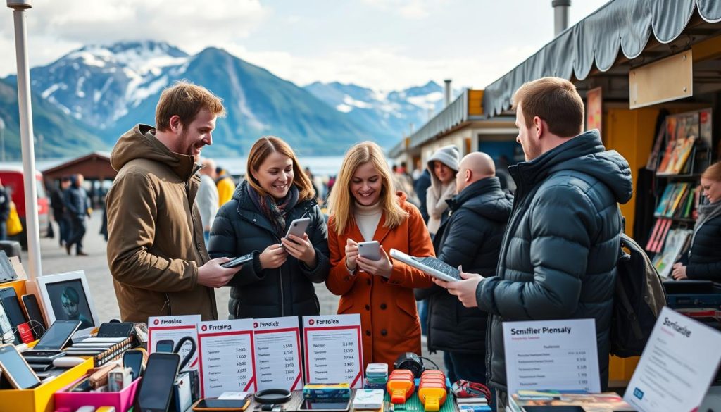 Mobilabonnement prissammenligning