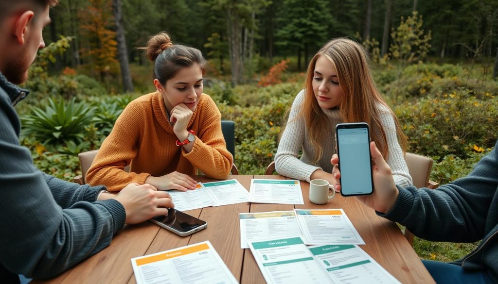 Mobilabonnement prissammenligning