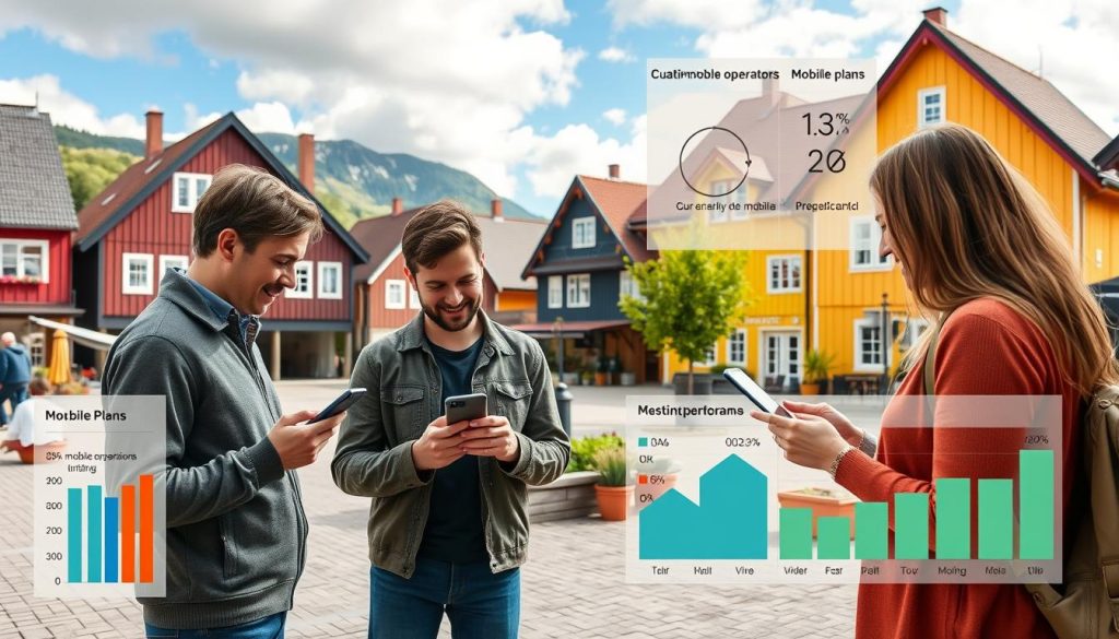 Mobiloperatør sammenligning