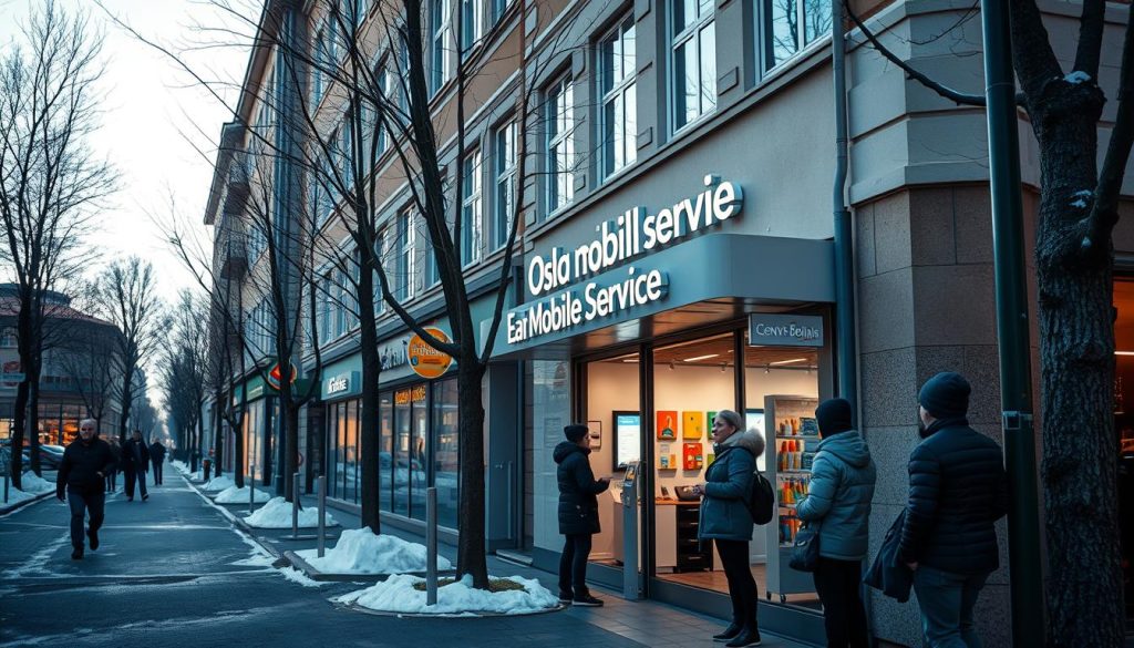 Mobiltjenester i norske byer