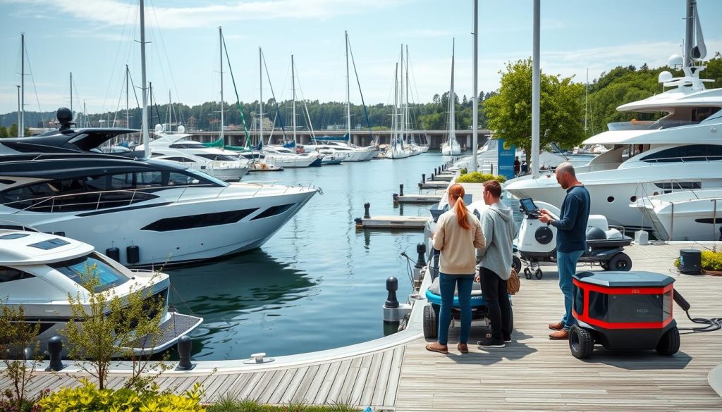 Moderne marina teknologiske løsninger