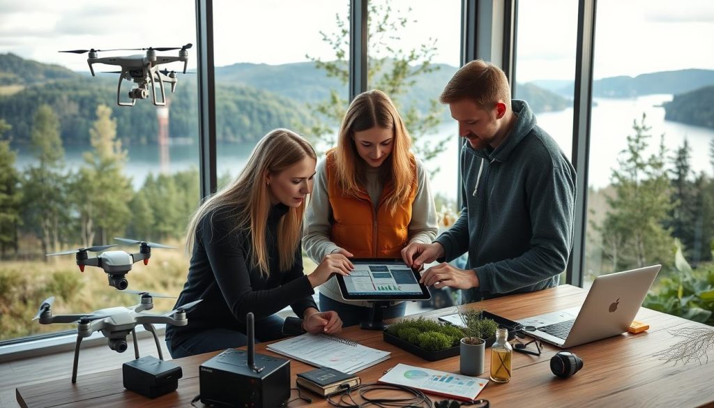 Moderne teknologi i miljøkonsulentarbeid