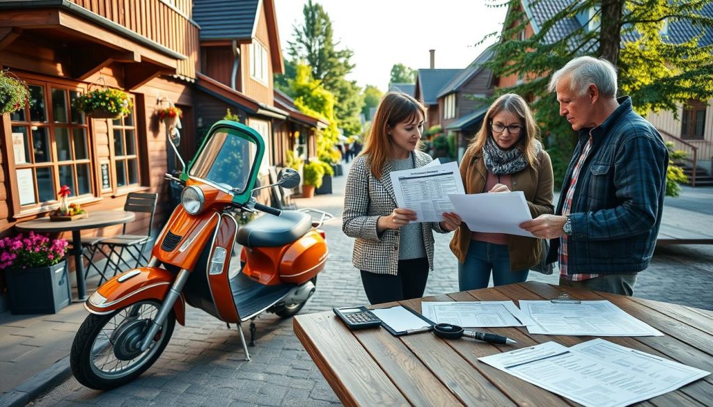 Moped forsikringsvilkår prisfaktorer