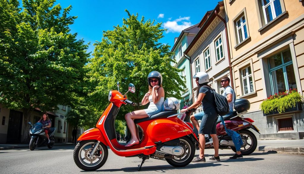 Mopedforsikring i norske byer