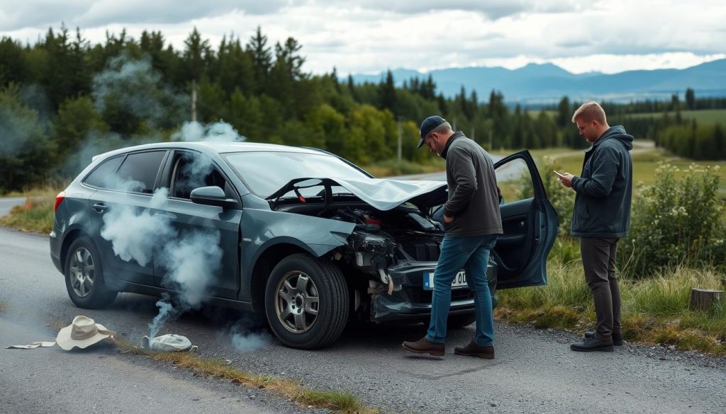 Motorhavari skademelding