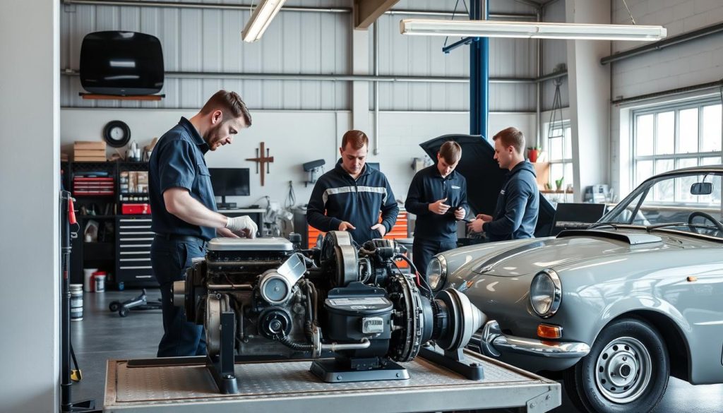 Motorservice og tekniske tjenester