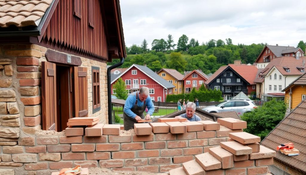 Murmester tjenester i norske byer