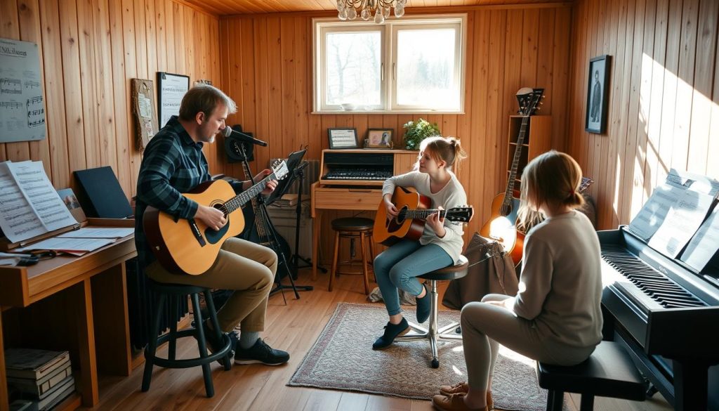 Musikk og sanglærer valg