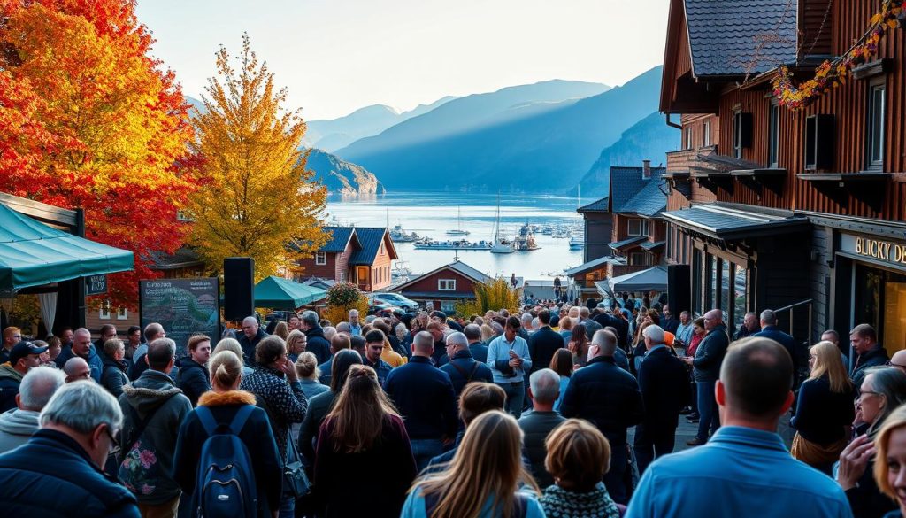 Musikkarrangement i norske byer