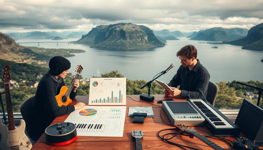 Musikkdistribusjon kostnader oversikt