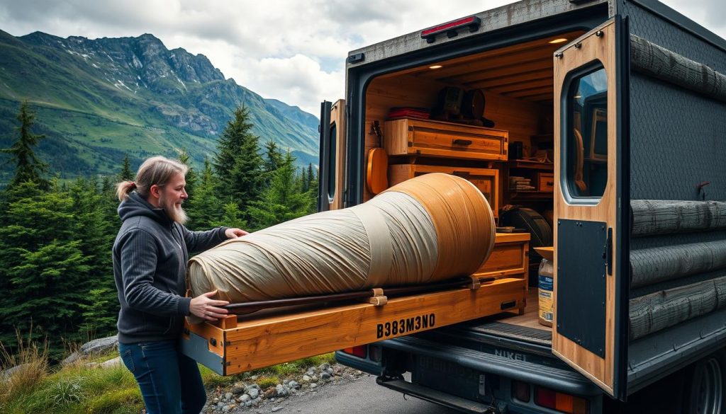 Musikkinstrument flytting i Norge