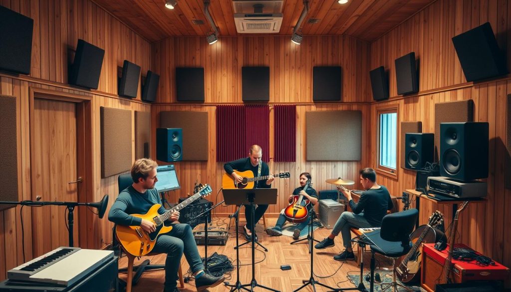 Musikkstudio søkemetoder