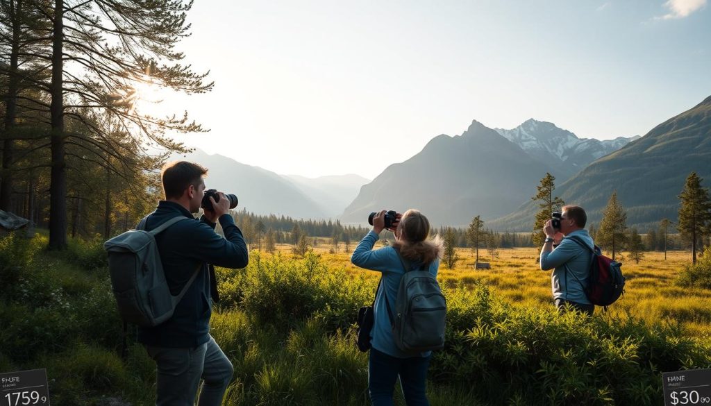 Naturfotograf priseksempler