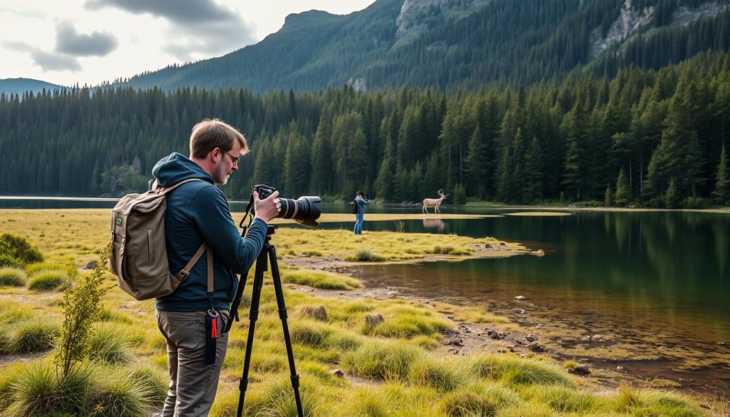 Naturfotografering profesjonell tjeneste