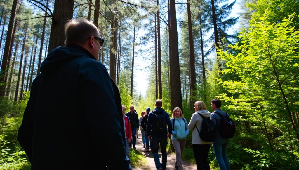 Naturveileder i aksjon